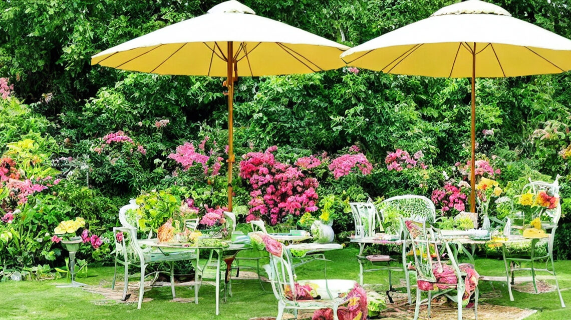 Skab skygge og stil i din have med en elegant haveparasol